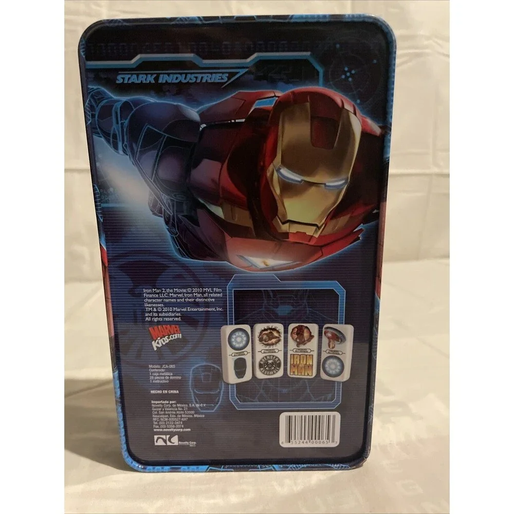 Marvel Iron Man 2 Battle Dominos (2009) in Tin Age 3+